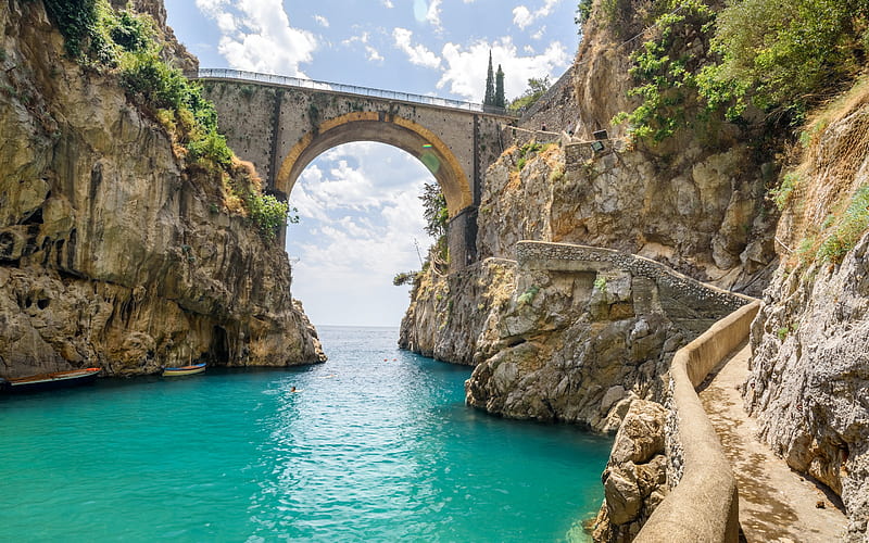 Furore Fjord, Salerno