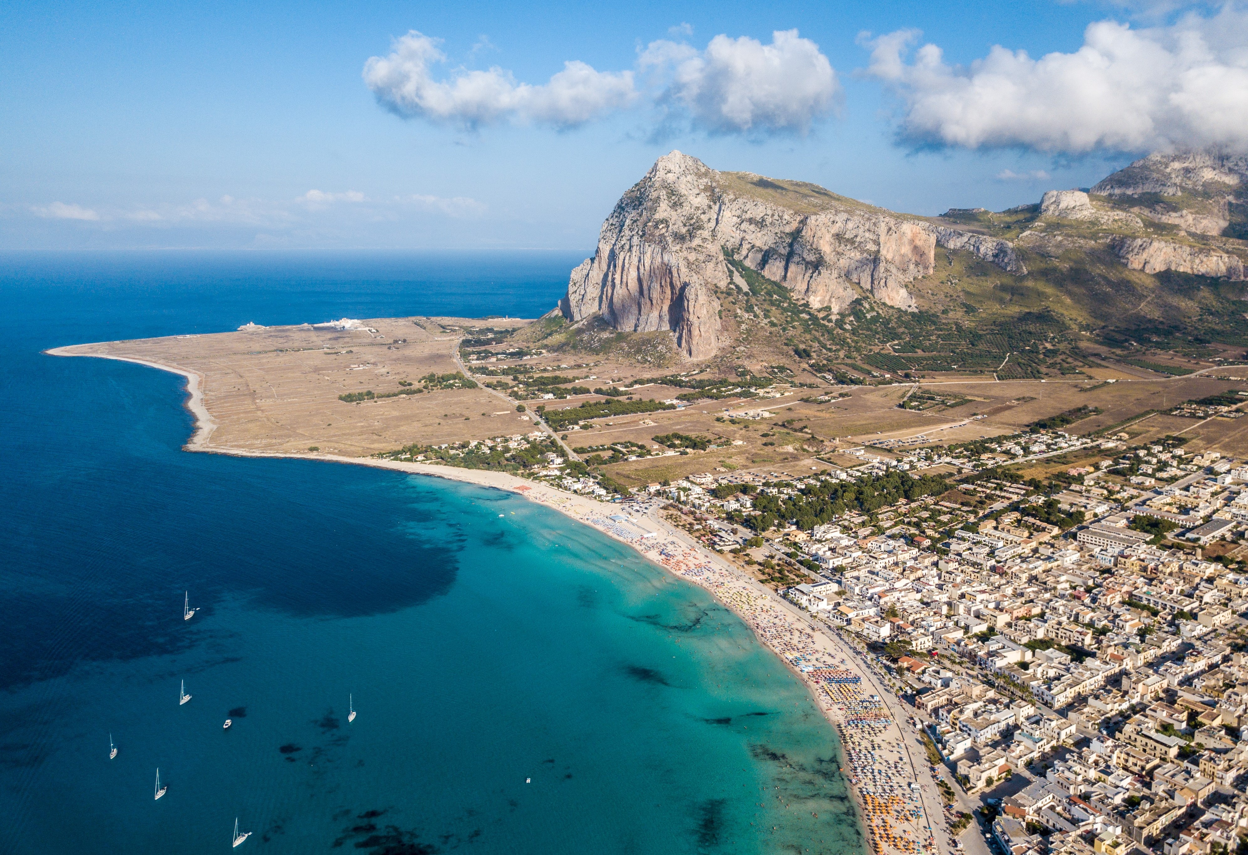 San Vito Lo Capo, Sicily- panoramic view