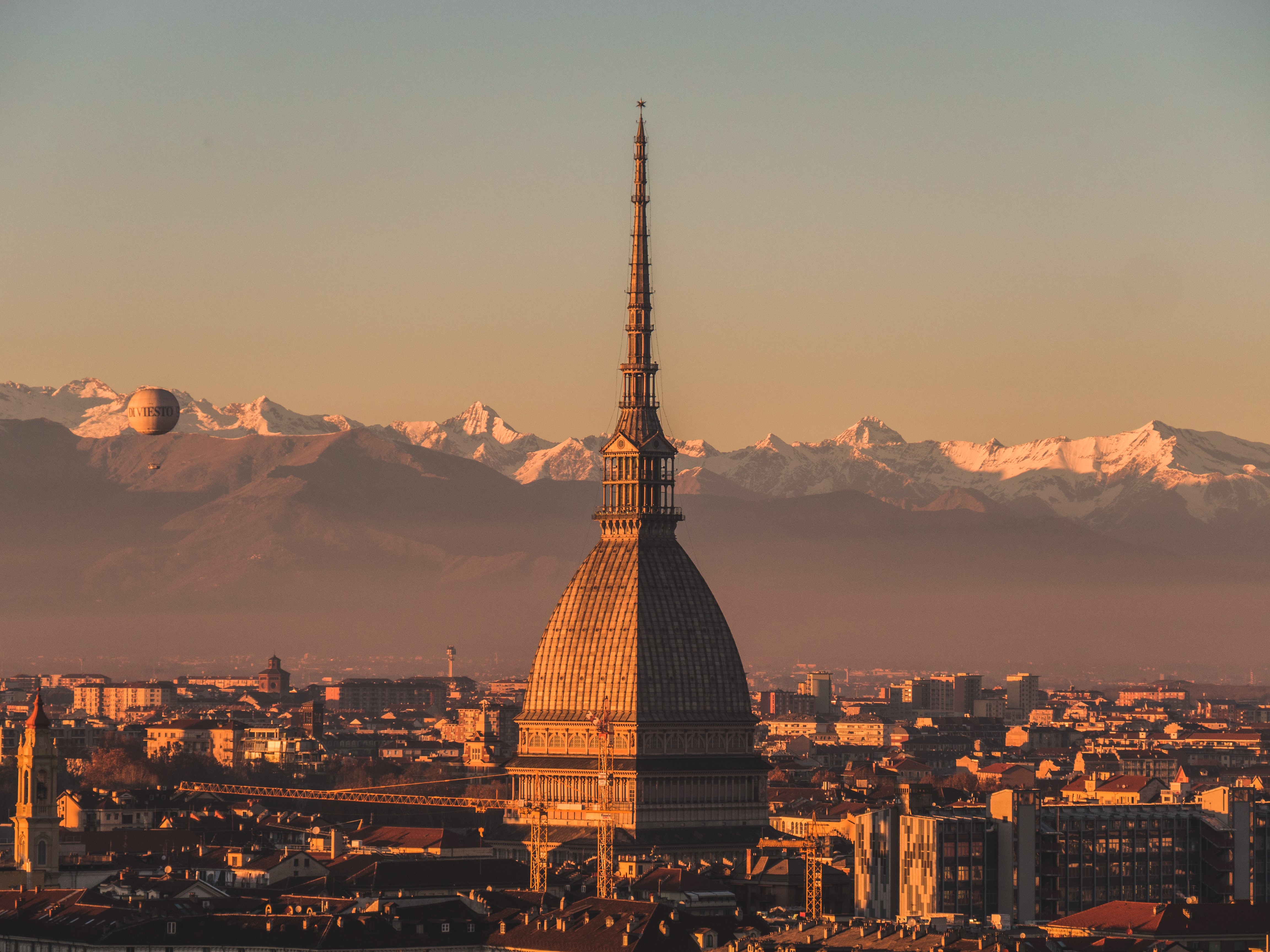 Turin, panoramic view